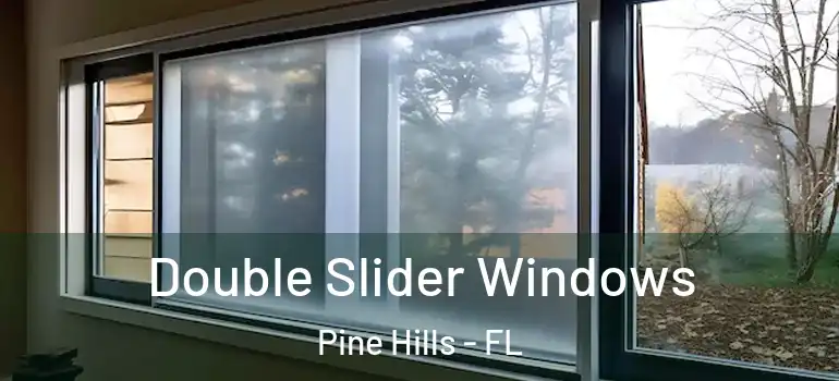  Double Slider Windows Pine Hills - FL