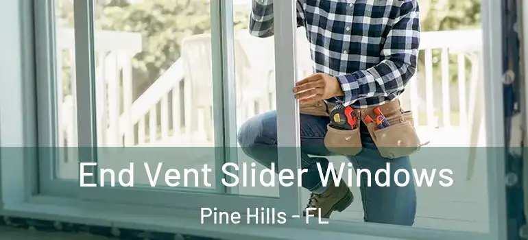  End Vent Slider Windows Pine Hills - FL