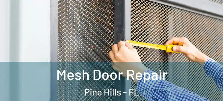  Mesh Door Repair Pine Hills - FL