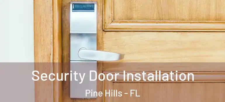  Security Door Installation Pine Hills - FL