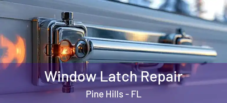  Window Latch Repair Pine Hills - FL