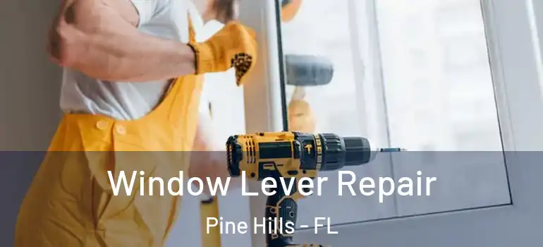  Window Lever Repair Pine Hills - FL